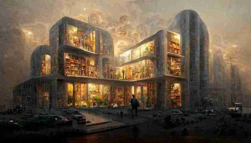 A futuristic house