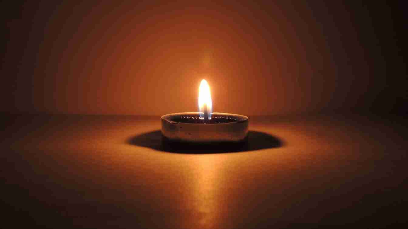 A candle