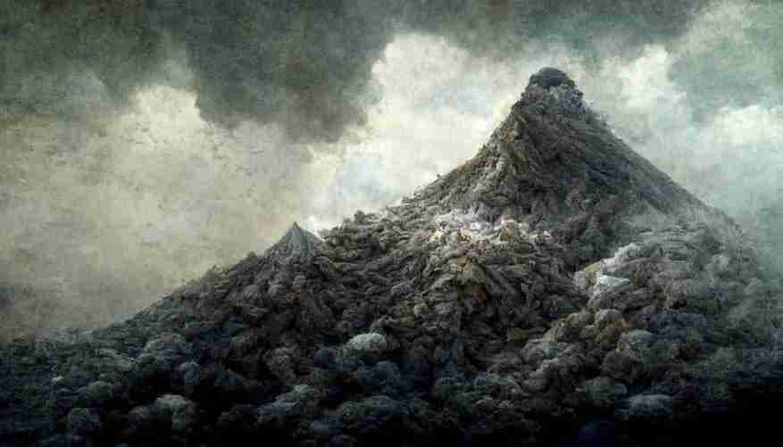A mountain